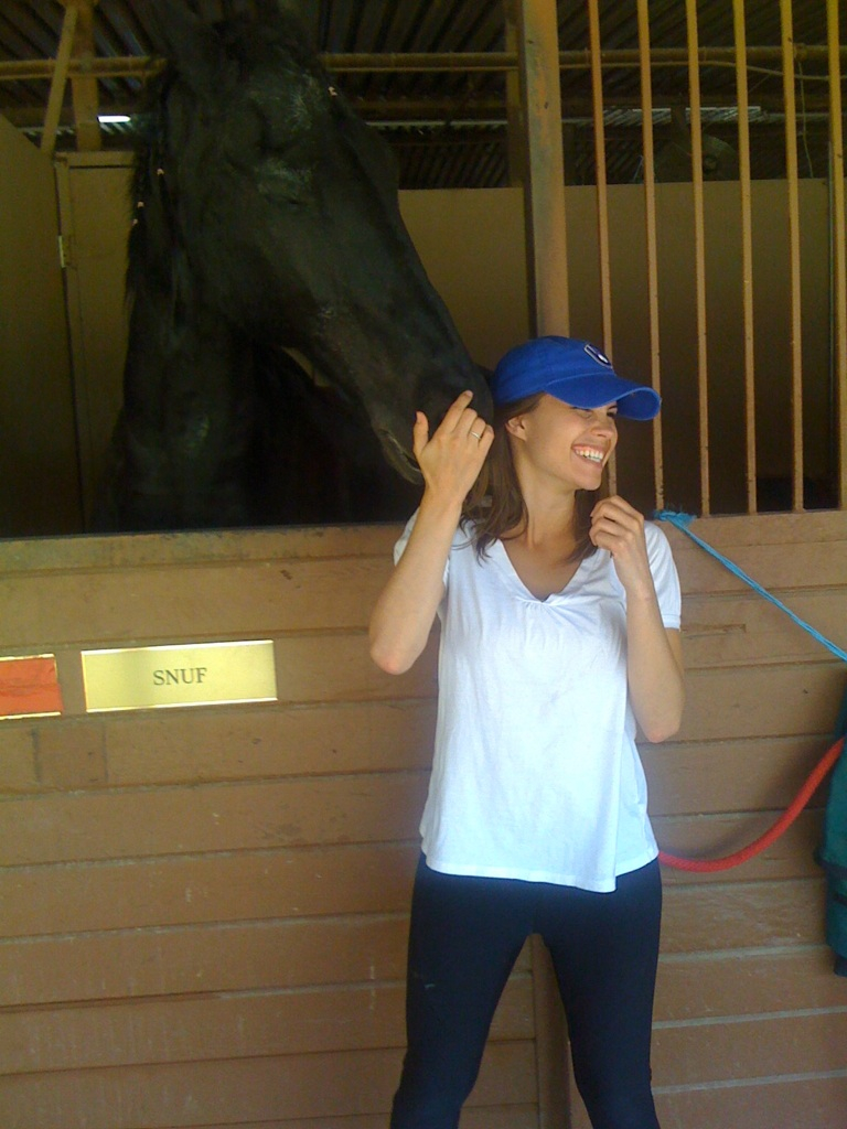Ashley w horse