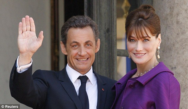 Sarkozy couple in 2008