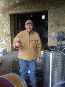 Dr. Bashioum at Kitchak Cellars